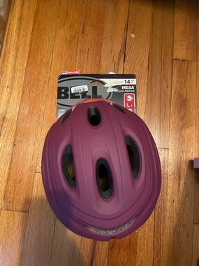 Kids Bicycle Helmet - Matte Plum